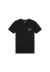 Malelions Junior Split T-Shirt Zwart / Blauw