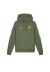 Malelions Sport Transfer Hoodie MS1-AW23-15-415 Groen / Oranje