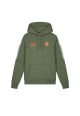 Malelions Sport Transfer Hoodie MS1-AW23-15-415 Groen / Oranje
