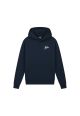 Malelions Sport Logo Hoodie MS1-AW23-25-303 Blauw